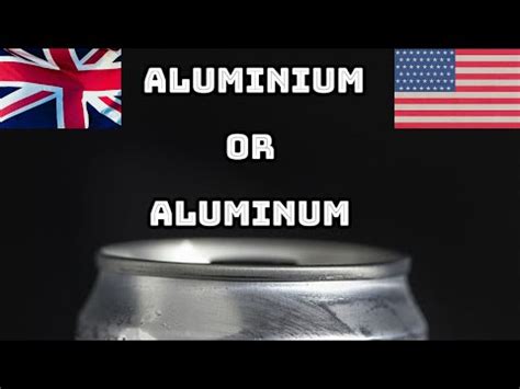 aluminium englisch